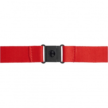 Logo trade promotional merchandise picture of: Yogi lanyard detachable buckle break-away closure